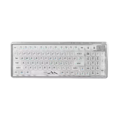 Teclado Eweadn V99s Transparente - imagen 3