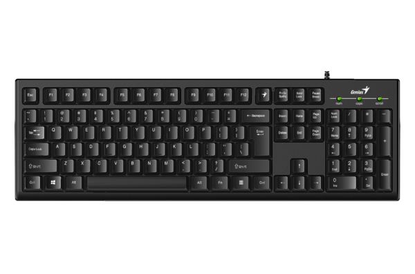Teclado Genius Smart KB-100 Black USB (5574)