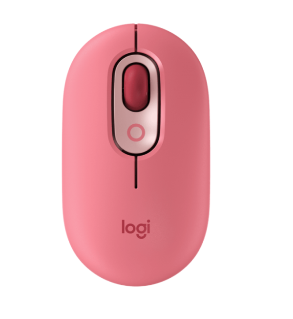 Mouse Logitech Wir POP Mouse Coral Rose 910-006551