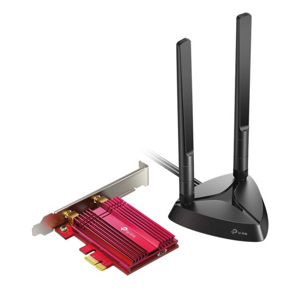Archer TX3000E P.RedW y BT PCIX AX3000 2 Ant Ext c/Base (8897)