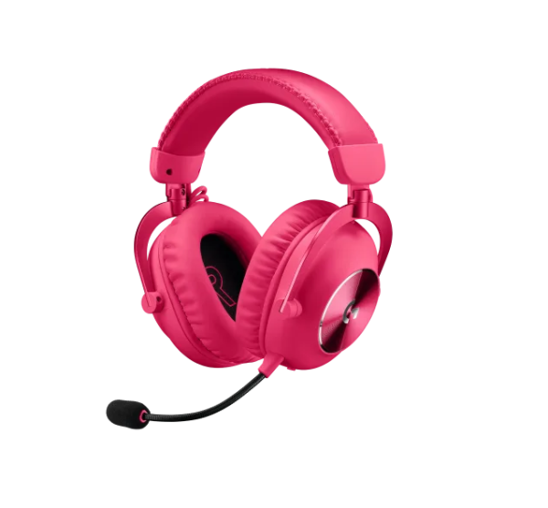 Auricular Wir c/Microfono Logitech PRO X 2 Magenta 981-001274