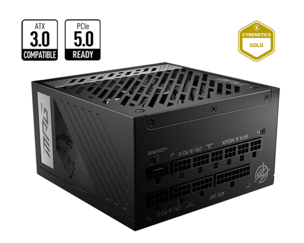 Fuente MSI MPG A1000G 1000W 80 Plus Gold Full Modular PCIE 5.0 (2196)
