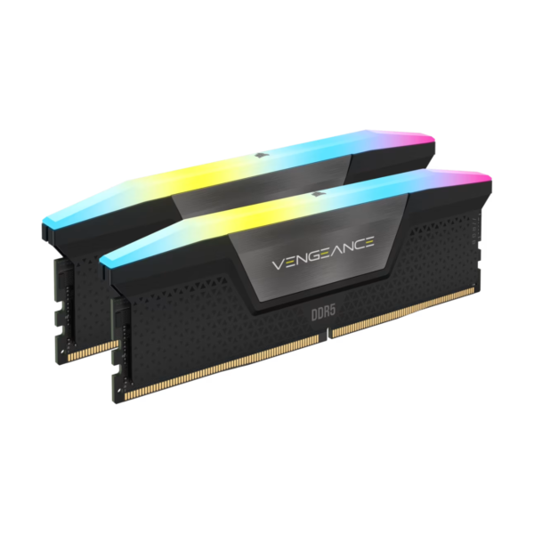 Memoria DDR5 Corsair 32Gb (2x16Gb) 6000 MHz Vengeance RGB Black CL30 (1343)