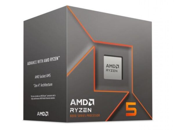Proces. AMD Ryzen 5 8400F AM5 SIN VIDEO CON COOLER (6736)