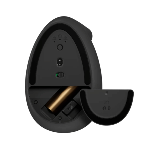 Mouse inalámbrico Logitech Lift Ergo, modelo 910-006466, diseñado ergonómicamente para mejorar la postura y reducir la tensión en la muñeca durante largas horas de trabajo o estudio. Su diseño vertical y su conectividad confiable lo hacen ideal para profesionales que buscan comodidad y rendimiento. Encuéntralo en Cyclon Hardin, donde priorizamos la tecnología y el bienestar.
