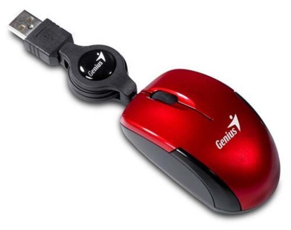 Mouse Genius Micro Traveler Ruby USB (8691)