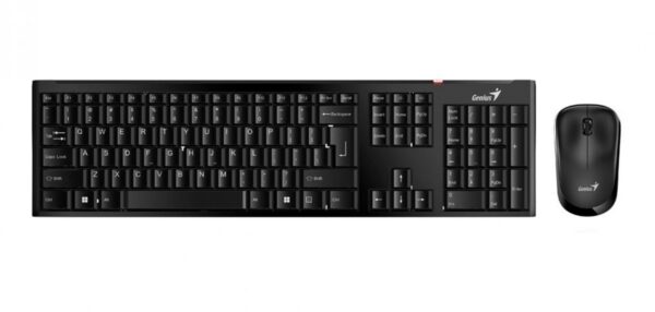 TECLADO GENIUS+MOUSE SLIMSTAR 8000SE SP BLACK